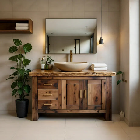 Timeless Craftsmanship for the Modern Home: Handcrafted Traditional Bathroom Vanities in Natural Solid Wood